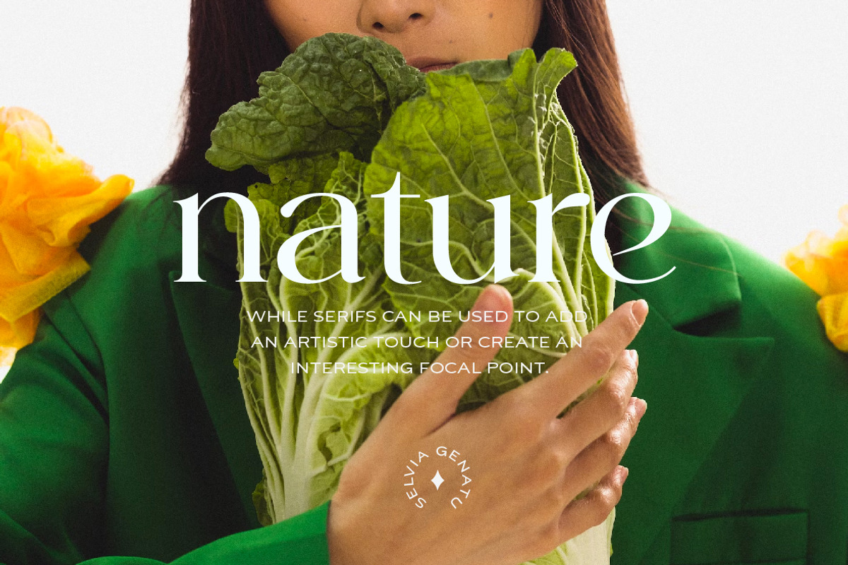 Selvia Genatu Fonts, a Serif Font by Yukita Creative (Photo 4 of 12)
