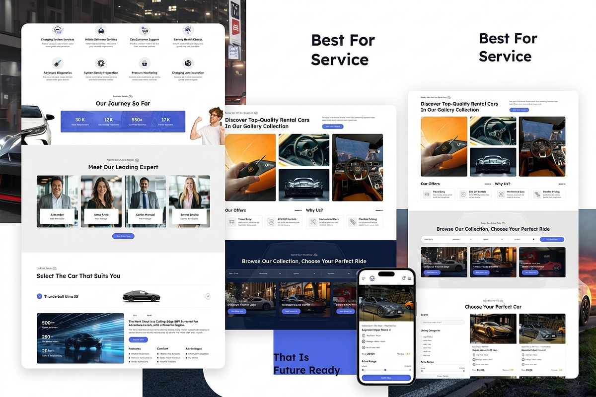Carvan - Car Rental WordPress Theme, a WordPress Template by ThemesRain (Photo 3 of 3)