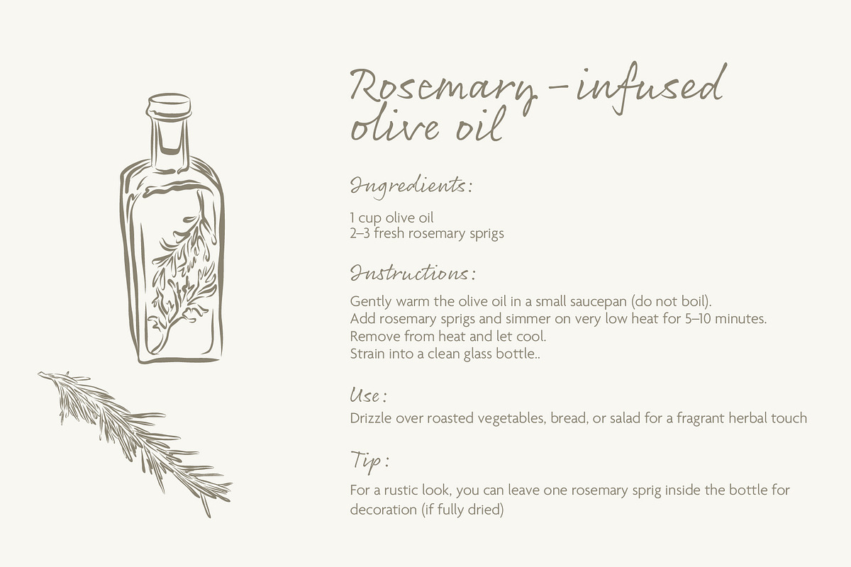 Herbs & Spices Vector Bundle, a Food Illustration by Little Gremlin (Photo 8 of 10)