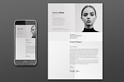 Antares Resume Template, a Resume Template by Nina Shaw (Thumbnail 2 of 9)
