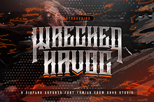 Wrecked Havoc Font