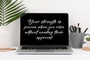 Minute Elegant, a Handwritten Font by Integritype Studio (Thumbnail 2 of 13)