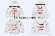 Kids Sweatshirt Mock-up, a Hoody Mockup by Mock-up Store (Thumbnail 10 of 10)