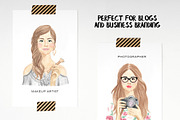 Personalised Female Portrait Creator, a Person Illustration by SoNice (Thumbnail 5 of 5)