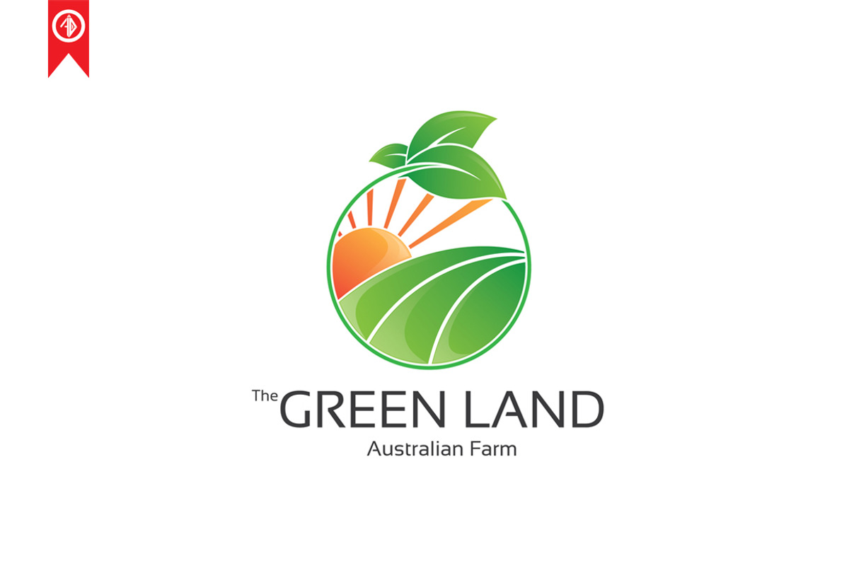 Farm / Green Land - Logo Template, a Branding & Logo Template by Artha Desain (Photo 2 of 7)
