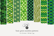 80 green geometric seamless pattern, a Pattern Graphic by Poppy Lane Studio (Thumbnail 1 of 11)