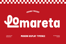 Lomareta Modern Typeface Font