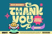 Disko Phonic Typeface, a Sans Serif Font by alit design (Thumbnail 17 of 20)