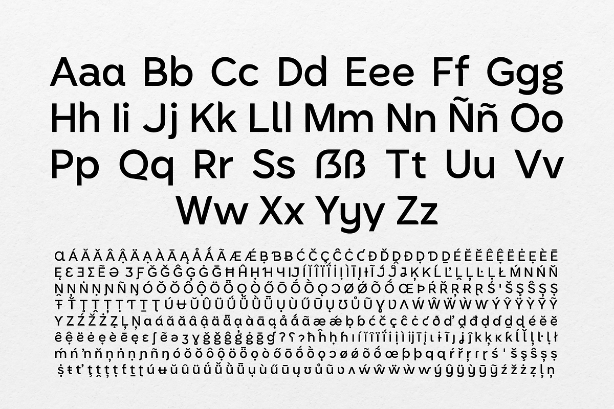 Sato | The Complete Family, a Sans Serif Font by Pedroglifos (Photo 3 of 10)