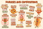 Groovy Fast Food Collection, a Food Illustration by Alla's Creations (Thumbnail 8 of 15)