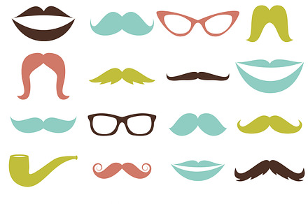 Stick Figure Heads Photoshop Brushes preview 4