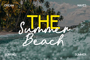 Manhattan Night Blues Handwritten, a Handwritten Font by UICreative (Thumbnail 9 of 13)
