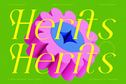 Herits Modern Serif Font, a Serif Font by AmorfaType (Thumbnail 1 of 10)