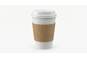Blank Coffee Cup Holder, a Food Illustration by CREATIVEDEF