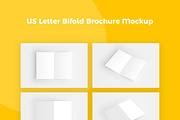 US Letter Bifold Brochure Mockup, a Mockup by Toasin Studio (Thumbnail 2 of 8)