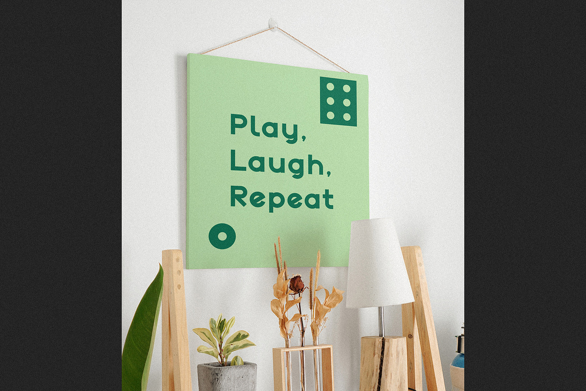 Kiddie Toyblock Font, a Sans Serif Font by CuteDreamyDesign (Photo 5 of 7)