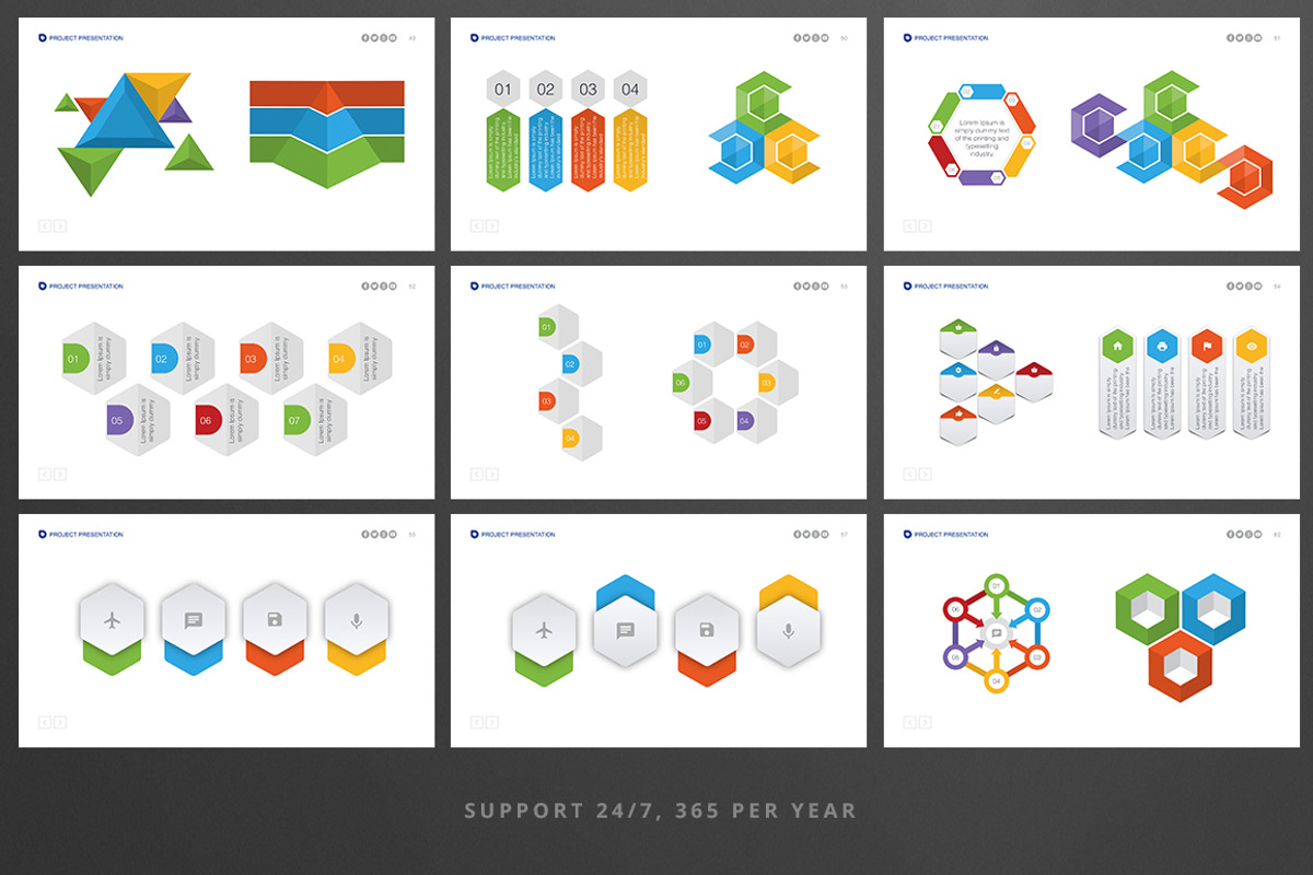 Project Professional KeyNote, a Presentation Template by HiSlide.io