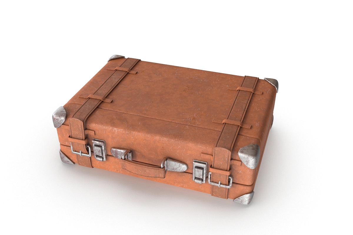 Suitcase, an Object 3D Model by Tedi Permana (Photo 2 of 12)