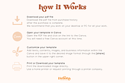 Retro Thank you Card Template, a Business Card Template by Hellohastore (Thumbnail 9 of 9)