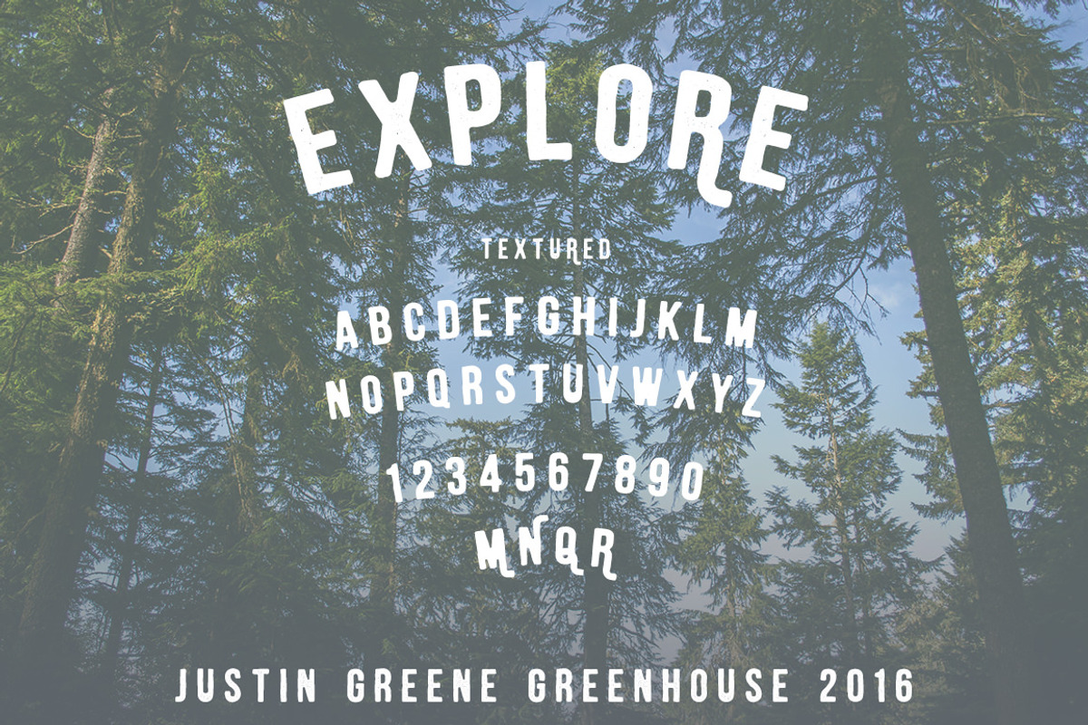 Explore ~ A Hand Drawn Font preview 4