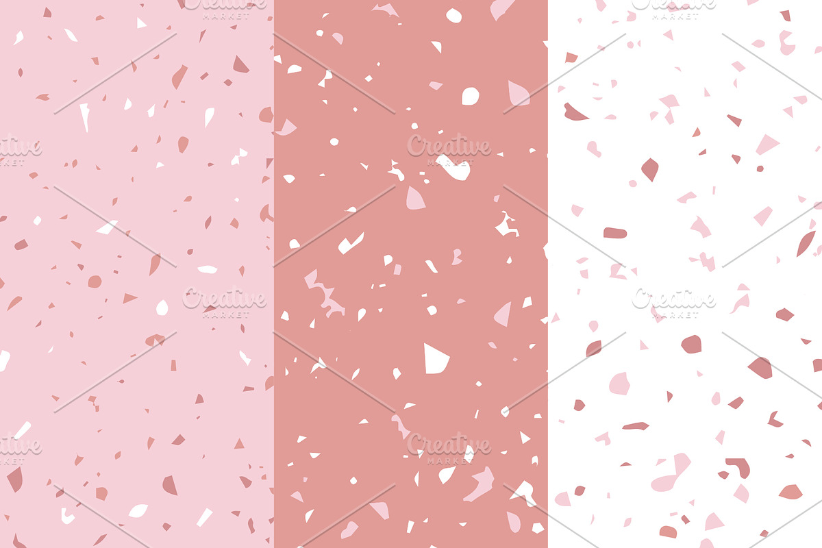 9 Trendy Terrazzo Patterns, a Pattern Graphic by Abstracto-Create (Photo 5 of 7)