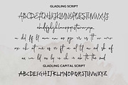 Gladline Script Font, a Script Font by alphadesign (Thumbnail 8 of 8)