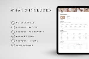 Project Tracker Template For Notion