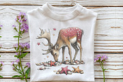 Summer Woodland Animals Clipart, an Illustration by OK Design (Thumbnail 6 of 6)