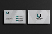 Business card , Modren Business card, a Business Card Template by Hzai-Designs (95) (Thumbnail 1 of 2)