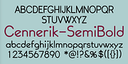 Cennerik, a Sans Serif Font by Ingrimayne Type (Thumbnail 9 of 11)