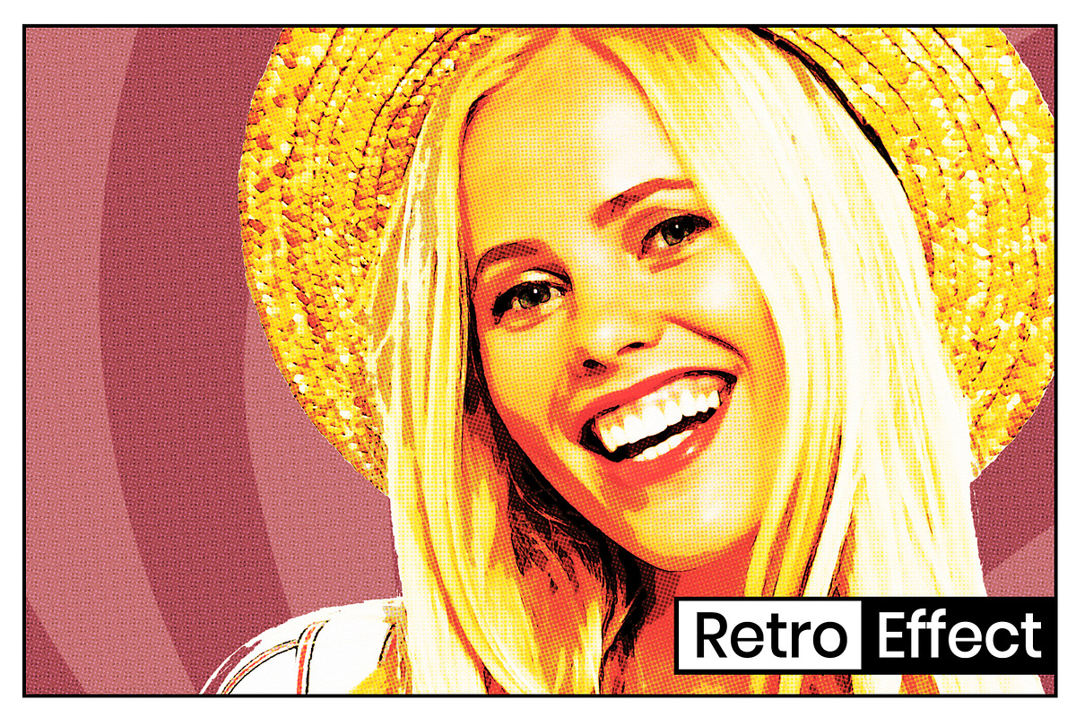 Retro Poster Effect, an Action Add-On by PSD Action (Photo 6 of 7)