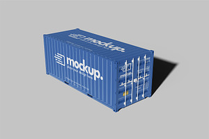 Shipping Container Mockup Bundle