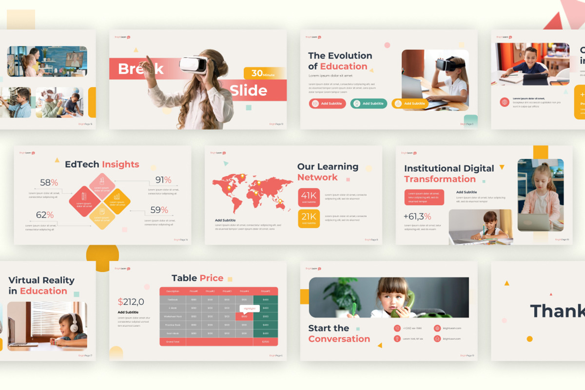 Education Technology Google Slides, a Presentation Template by Loin Studio (Photo 4 of 4)