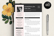 Resume Template | CV Template - 11, a Resume Template by GResume (Thumbnail 1 of 4)