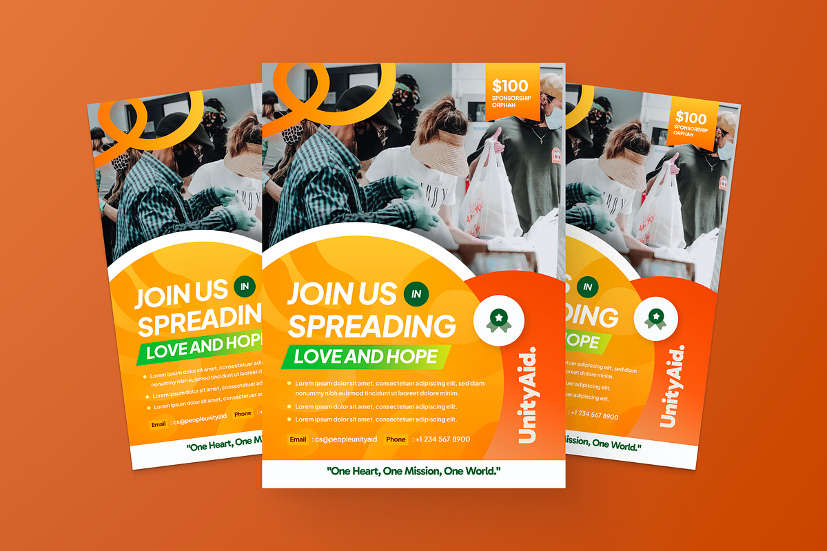 Global Fundraising Flyer, a Flyer Template by MMPixelCraft (Photo 6 of 6)
