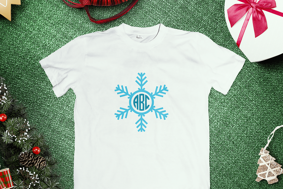 Snowflakes SVG - Snowflakes cut file, a Decorative Illustration by SharpMarketplace (Photo 3 of 3)
