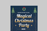 Christmas Party Invitation Flyer, a Flyer Template by MightyDesign (Thumbnail 5 of 8)