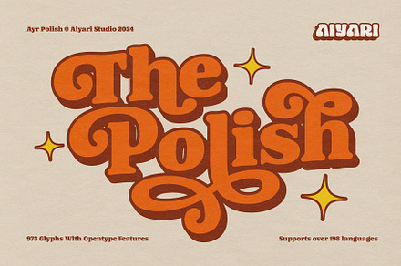 The Polish, a Serif Font by Aiyari