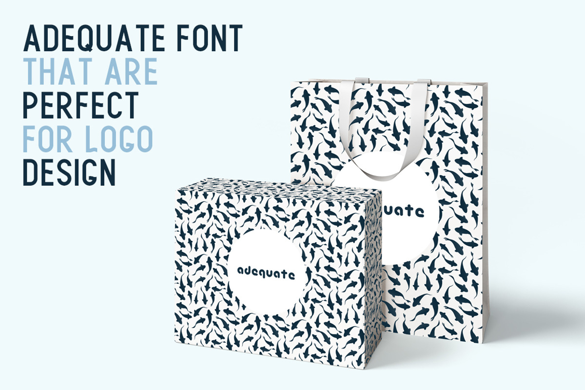 Adequate Font preview 6