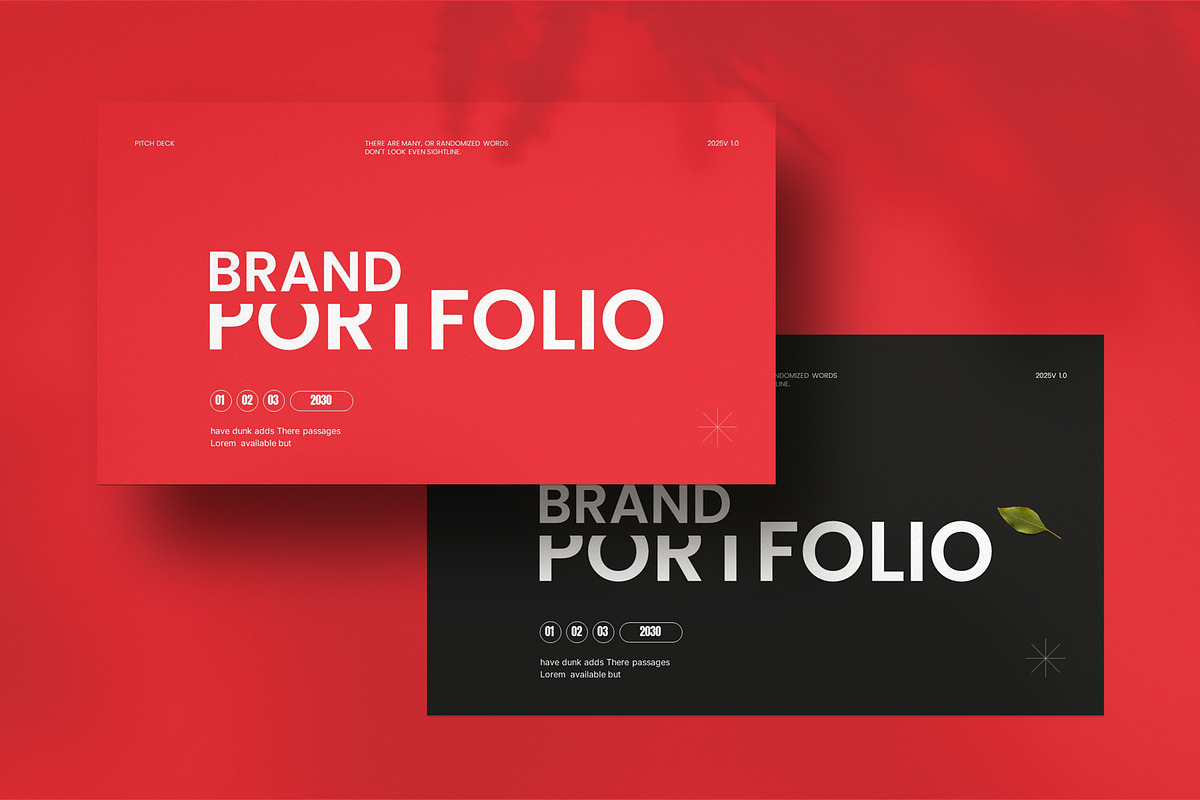 Brand Portfolio Template, a Presentation Template by Pradaxa (Photo 4 of 6)