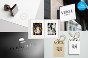 Vogu-Font | With 5 Free Mockups, a Sans Serif Font by Modus Prime (Thumbnail 5 of 6)