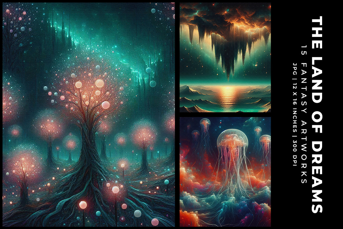 The Land of Dreams, a Decorative Illustration by Digital Art Creations (Photo 1 of 9)