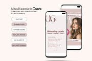 Hairdresser Instagram Posts Salon, a Social Media Template by HAYAG Creatives (Thumbnail 5 of 6)