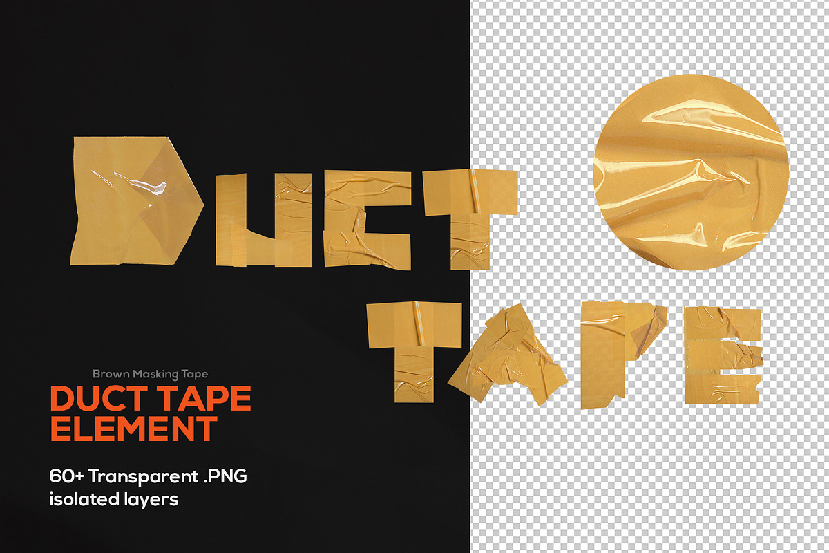 Duct Tape PNG Element, a Graphic by Gravito (Photo 3 of 7)