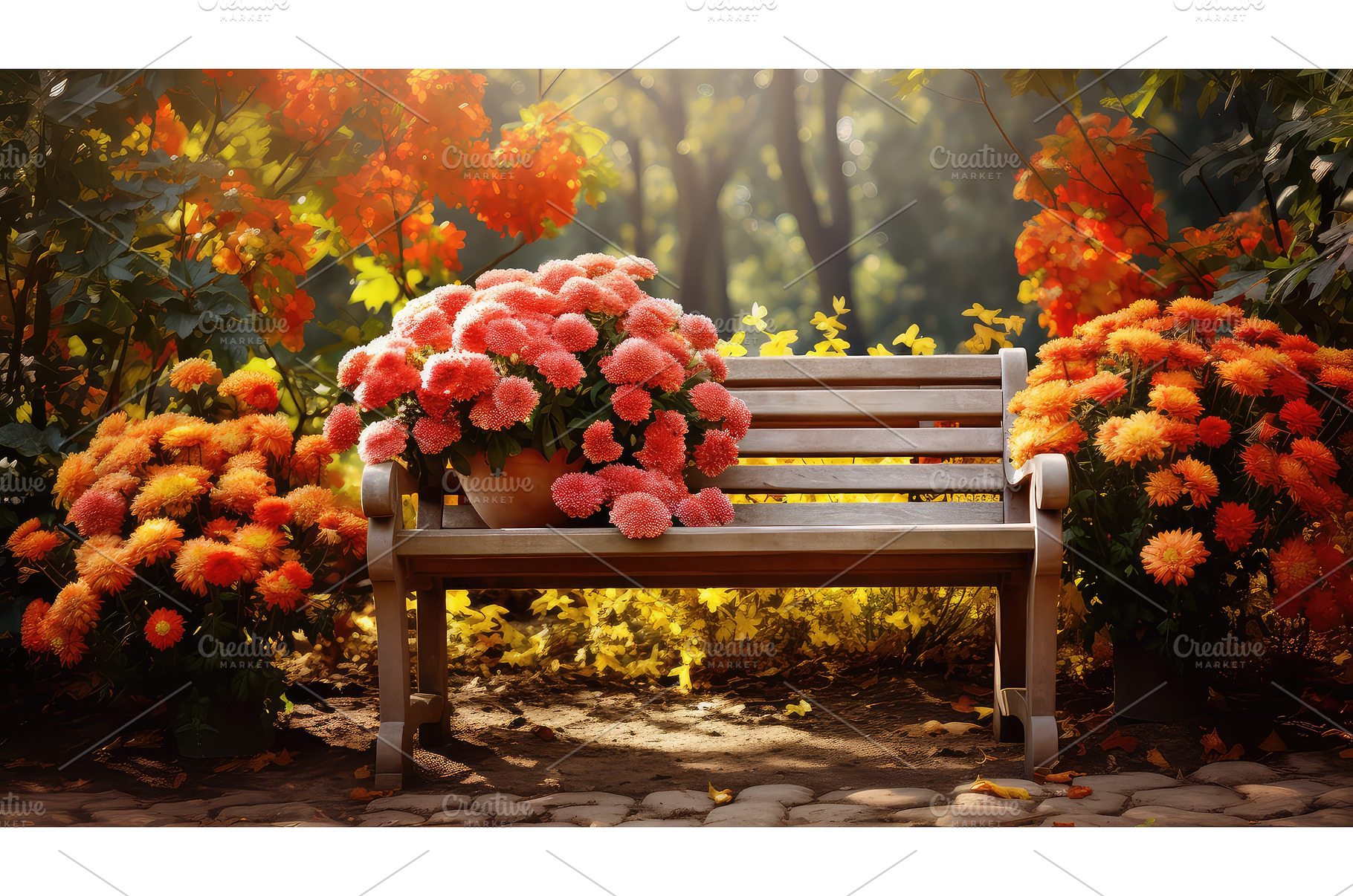 leaves plant autumn background ai, a Nature Photo by pikepicture
