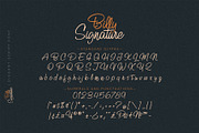Billy Signature, a Script Font by Omotu Studio (Thumbnail 10 of 12)