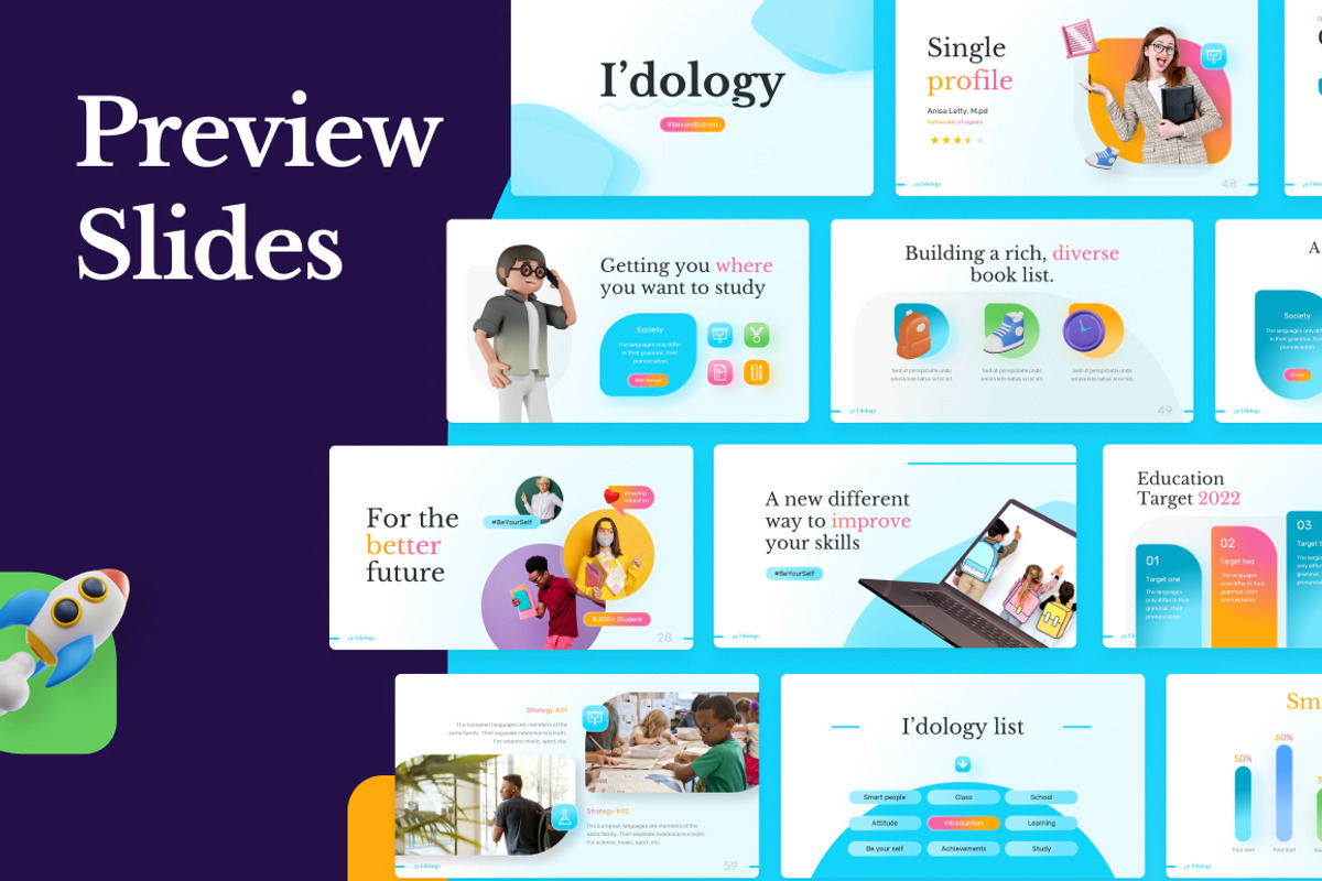 Idology Keynote Templates, a Presentation Template by Brandearth RRGraph (Photo 3 of 7)