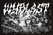 Wyshper Bold Crossover Hardcore Font, a Font by Ronny Studio (Thumbnail 2 of 9)