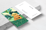 Chill Business Card Template, a Business Card Template by Human-made. Made to feel. (Thumbnail 1 of 2)