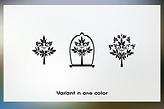 Set of logos trees, a Branding & Logo Template by BondarenkoNat (Thumbnail 2 of 3)